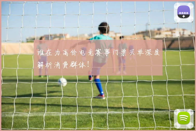 谁在为高价电竞赛事门票买单深度解析消费群体!