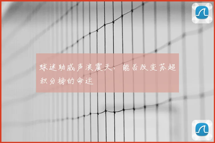球迷助威声浪震天，能否改变苏超积分榜的命运